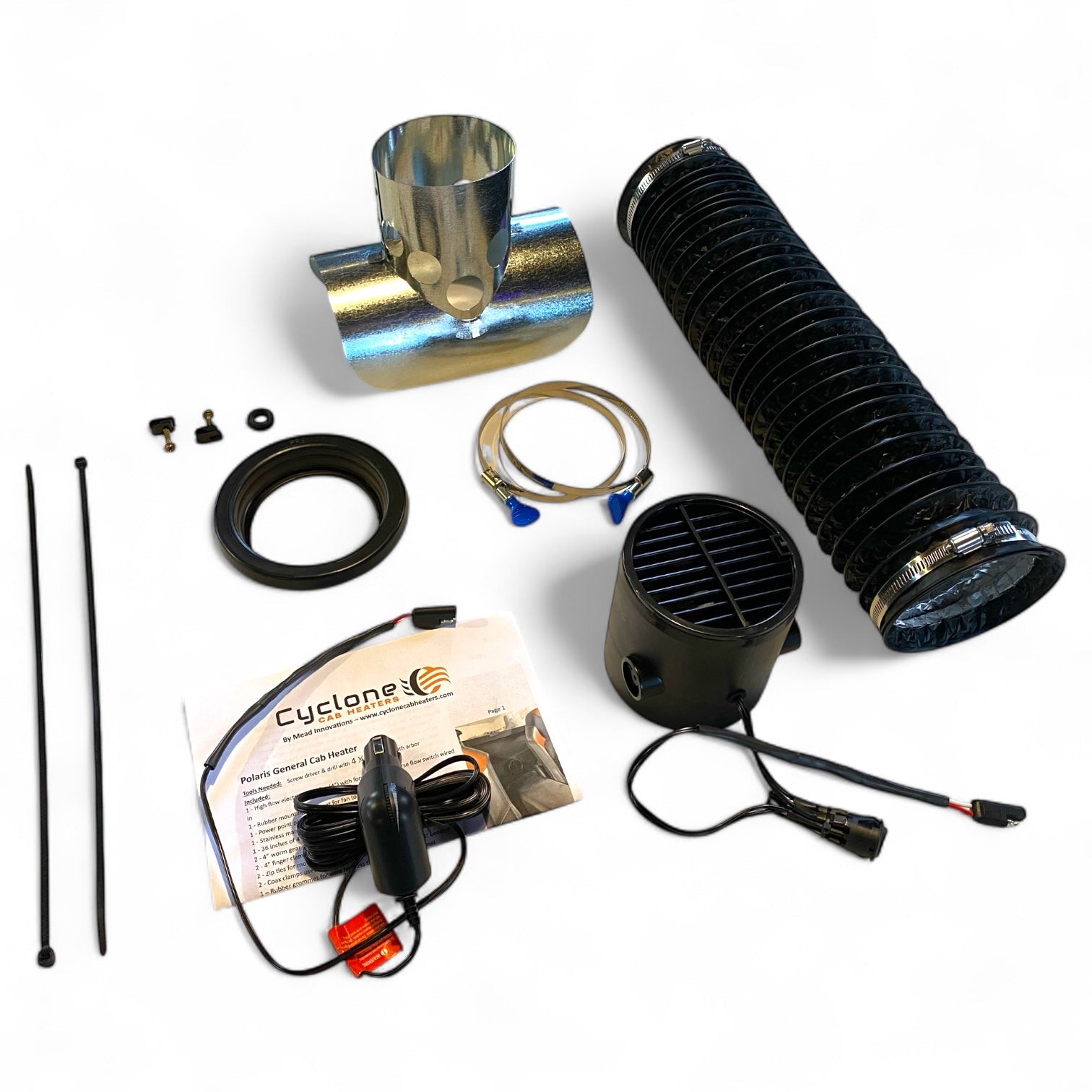 Polaris General (All Sub Models) - Cyclone Cab Heater / Cooler For